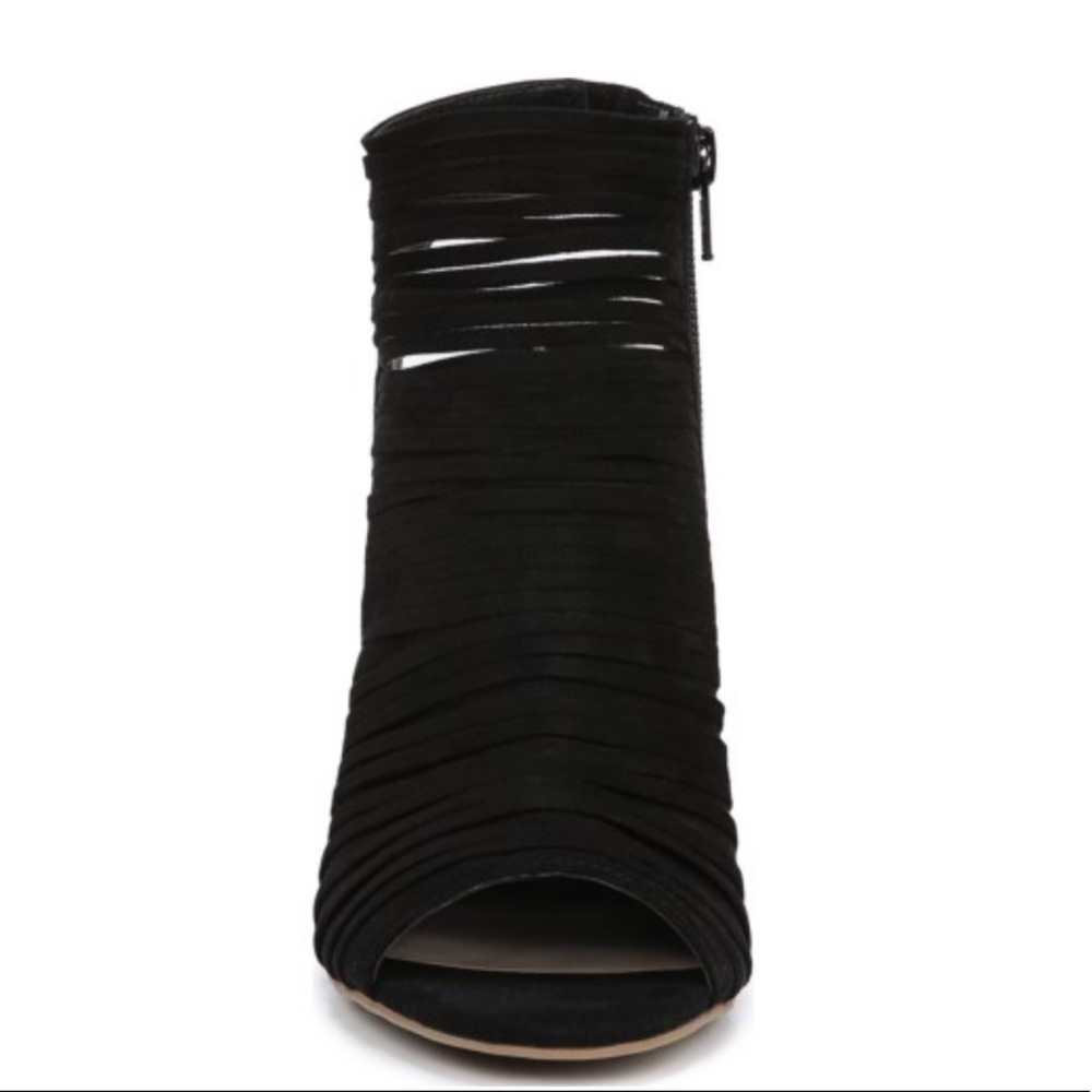 Fierce Strappy Block Heel Peep Toe Bootie - Picture 5 of 8